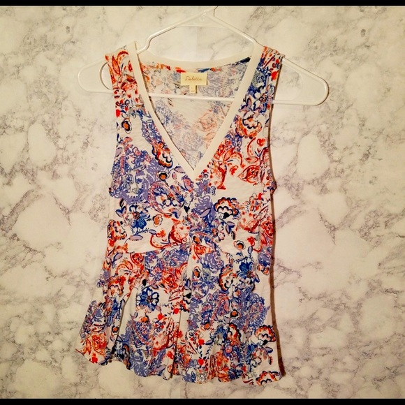 Anthropologie Deletta sleeveless top - Picture 1 of 3